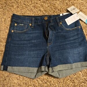 Women's Blue Denim Shorts